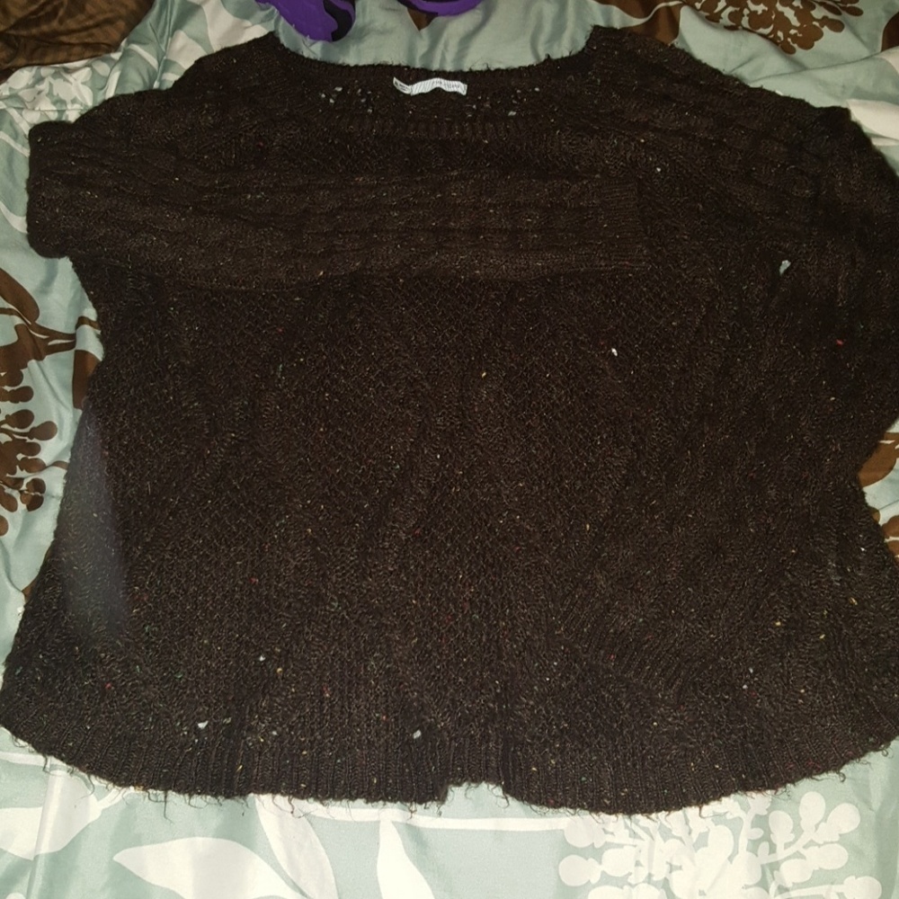 5/$15 Maurice's chocolate brown sweater